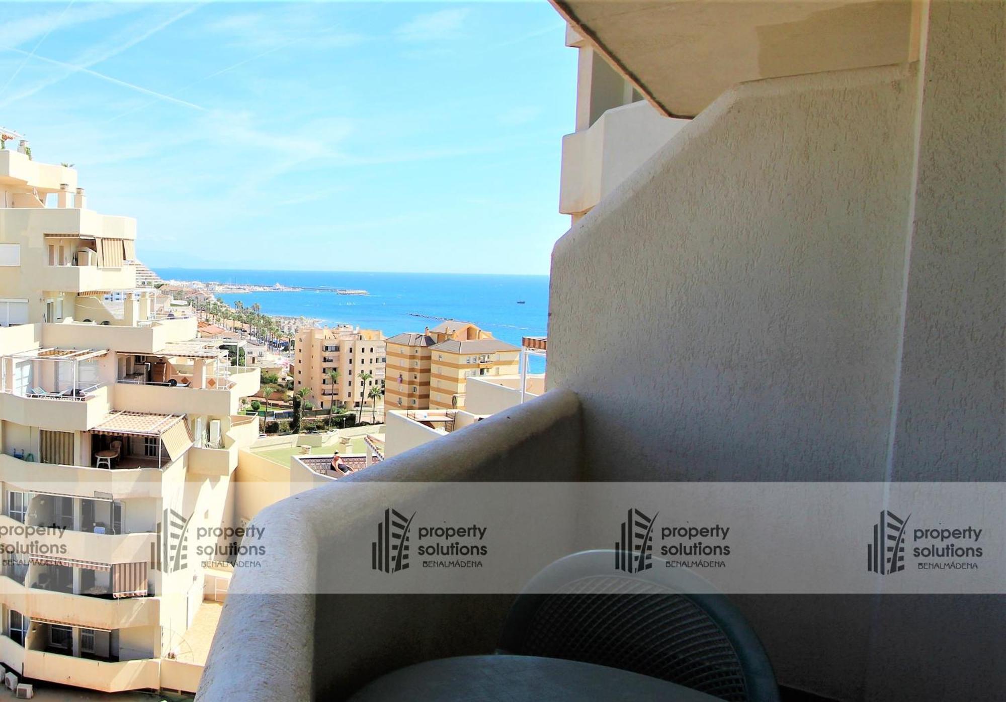 Benalbeach 1010 - Vista Al Mar - Piscina Todo El Ano - Primera Linea De Playa 贝纳尔马德纳 外观 照片